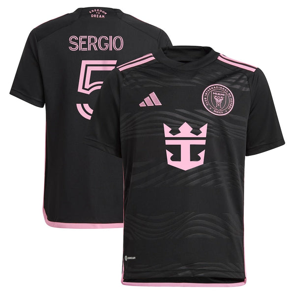 Sergio Busquets Inter Miami CF adidas  2024 La Noche  Player Jersey - Black