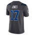 Daniel Jones Indianapolis Colts Soccer Intl 2026 Rivalries Collection Stitched Limited Jersey - Anthracite