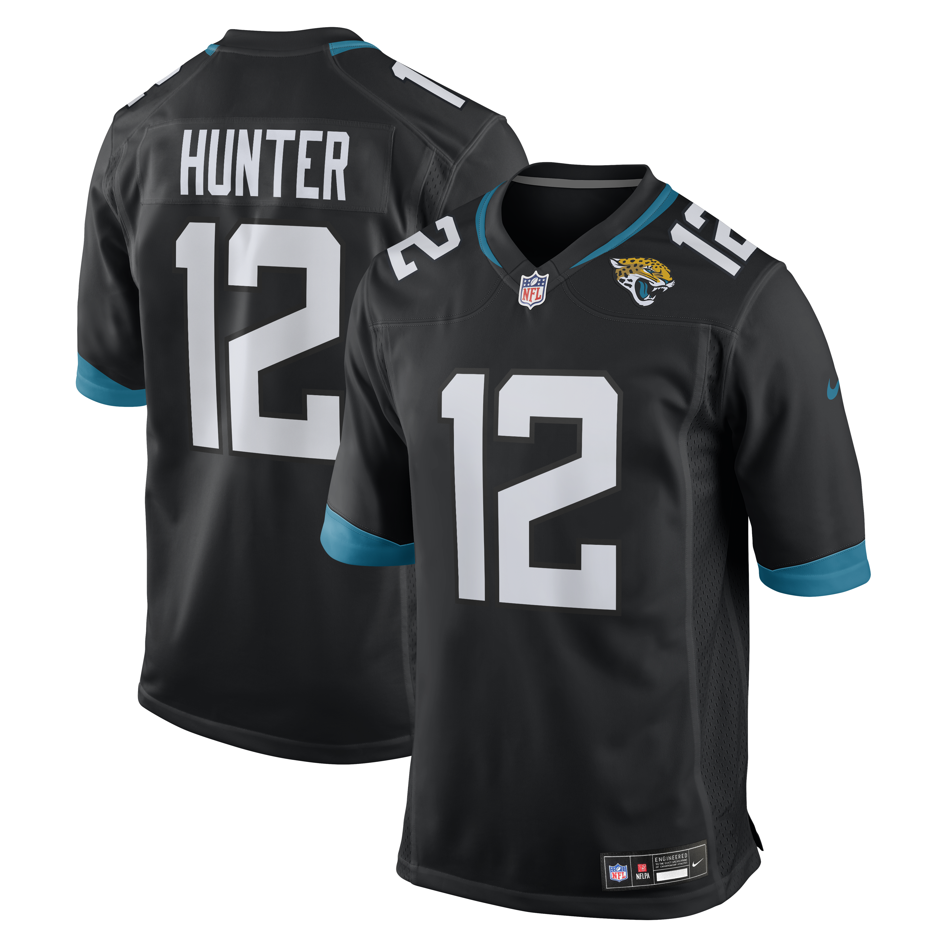 Soccer Intl Travis Hunter Jacksonville Jaguars Alternate Game Jersey Black