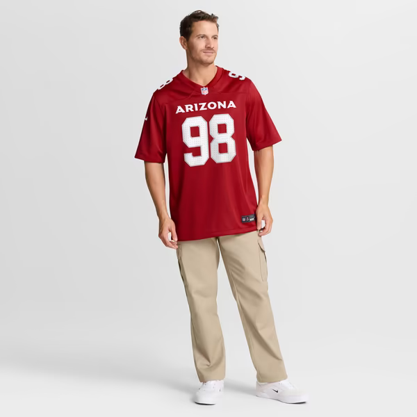 Jared Harrison-Hunte Arizona Cardinals Soccer Intl Team Game Jersey - Cardinal