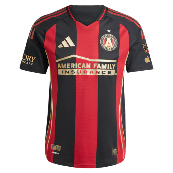 Breel Embolo Atlanta United FC Soccer Intl 2025 The Connector On-Field Authentic Jersey – Black