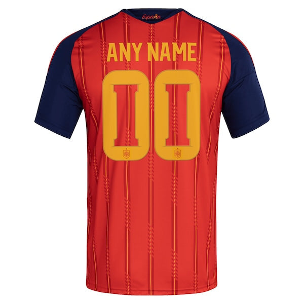 Soccer Intl Spain National Team 2026 Home Replica Custom Jersey Red