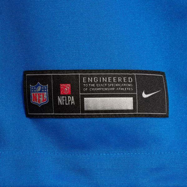 Jackson Meeks Detroit Lions Soccer Intl Team Game Jersey - Blue