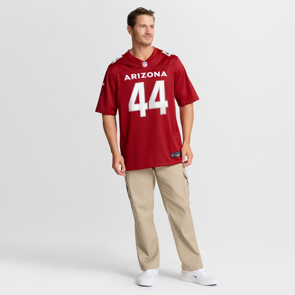 Shawn Bowman Arizona Cardinals Soccer Intl Team Game Jersey - Cardinal