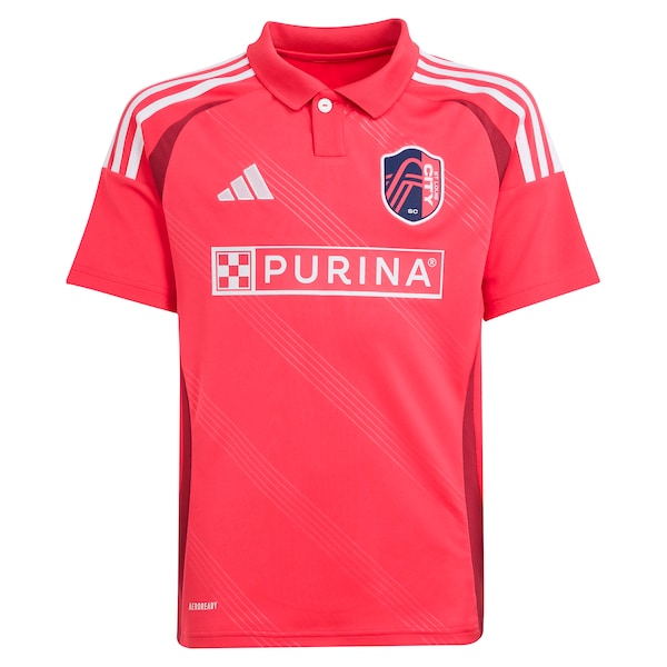 Soccer Intl St. Louis CITY SC Youth 2025 Forever CITY Red Replica Custom Jersey