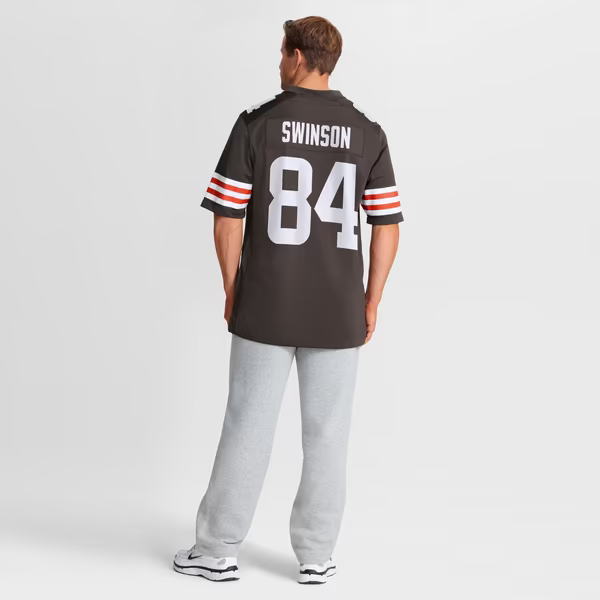 Messiah Swinson Cleveland Browns Soccer Intl Team Game Jersey - Brown