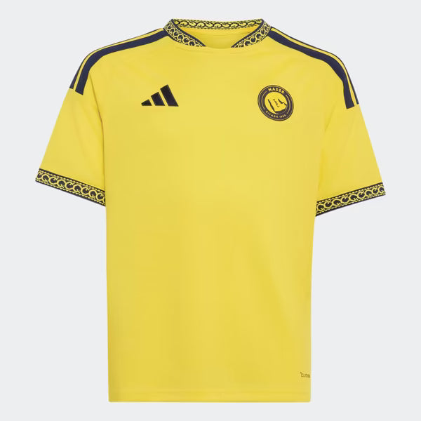Cristiano Ronaldo Al-Nassr FC Soccer Intl Youth 2026/27 Home Replica Jersey - Yellow