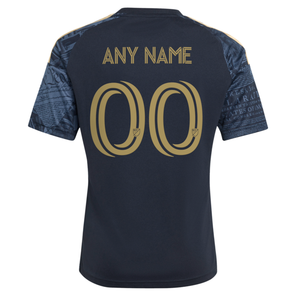 Soccer Intl Philadelphia Union Youth 2026 1776 Kit Replica Custom Jersey Navy