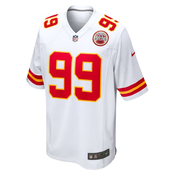 Peter Woods Kansas City Chiefs Soccer Intl Game Jersey - White