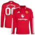 Soccer Intl Manchester United 2026/27 Home Replica Long Sleeve Custom Jersey Red