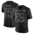 George Kittle San Francisco 49ers Soccer Intl 2026 Salute to Service Stitched Limited Jersey - Black