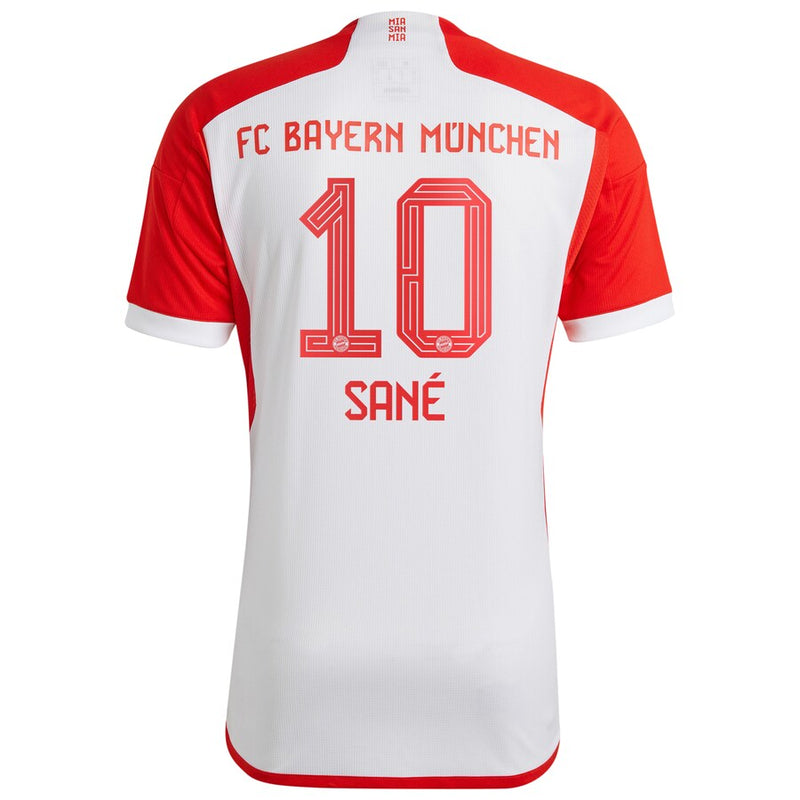 Leroy Sané Bayern Munich  2023/24 Home Jersey - White