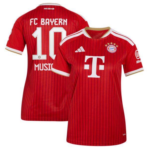 Soccer Intl Jamal Musiala Bayern Munich 2026/27 Home Replica Jersey Red