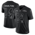 Kyle Hamilton Baltimore Ravens Soccer Intl 2026 Salute to Service Stitched Limited Jersey - Black