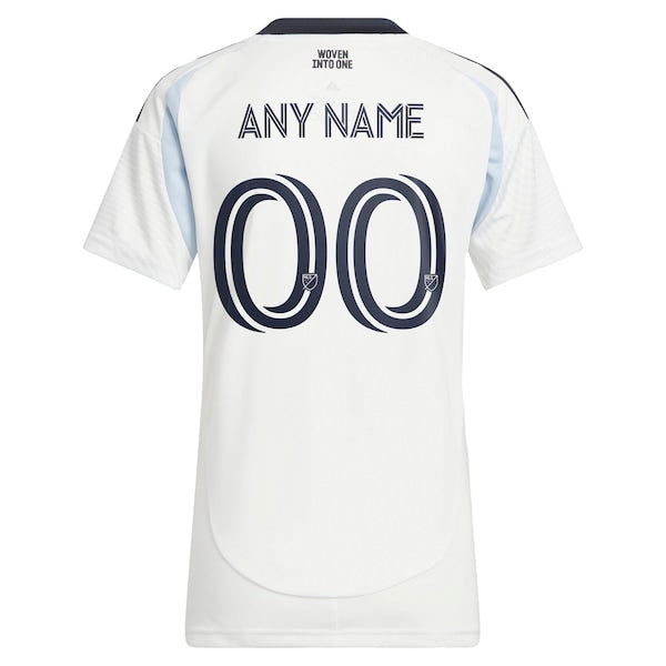 Soccer Intl San Diego FC Women's 2025 Woven Into One Replica Custom Jersey White