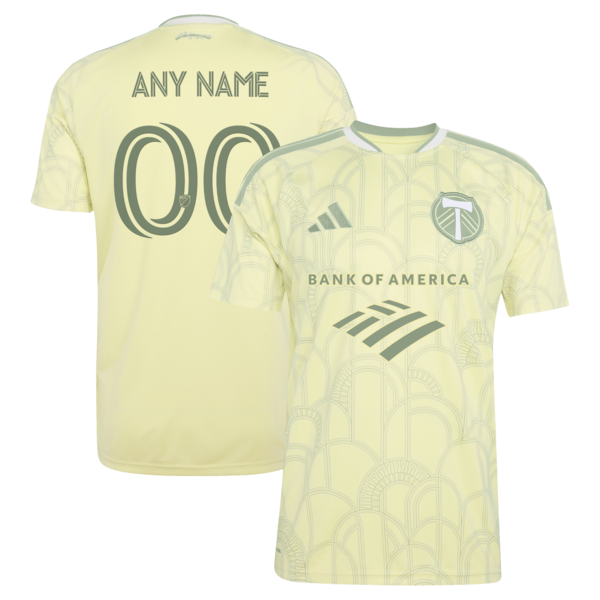 Soccer Intl David Da Costa Portland Timbers 2026 Civic Stadium Kit Replica Jersey Yellow