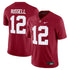 Keelon Russell Alabama Crimson Tide Soccer Intl Home Game Jersey - Crimson