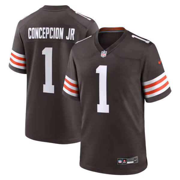 KC Concepcion Jr. Cleveland Browns Soccer Intl Team Game Jersey - Brown
