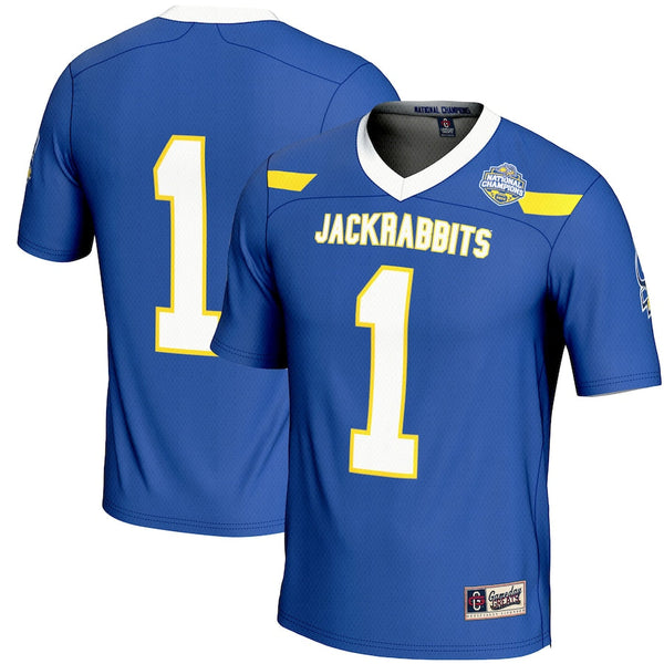 South Dakota State Jackrabbits GameDay Greats Youth 2023 FCS Football National Champions Fashion Jersey – Blue