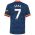 Bukayo Saka Arsenal Soccer Intl Youth 2026/27 Away Replica Jersey - Navy