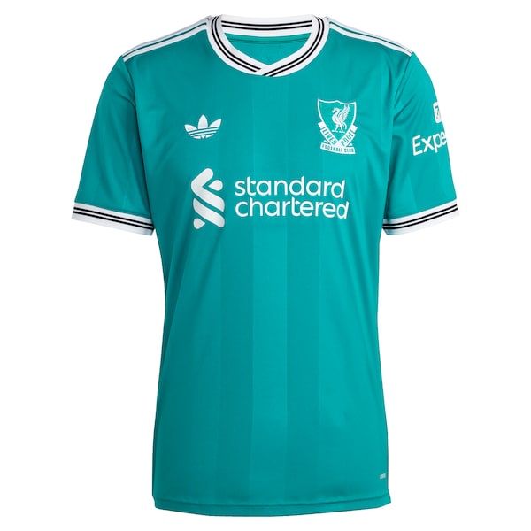 Soccer Intl Liverpool 2025/26 Third Replica Custom Jersey Green