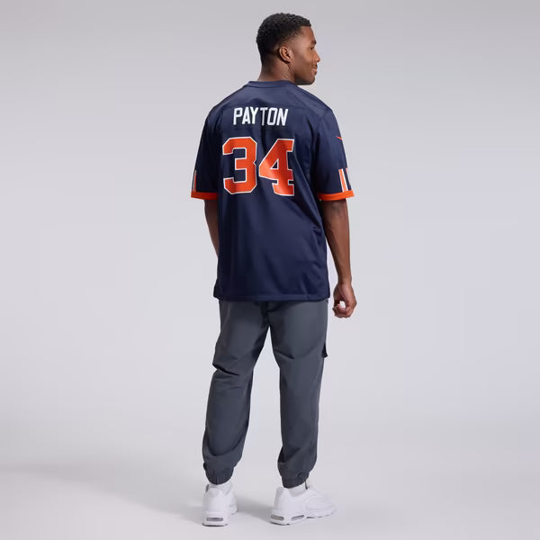 Walter Payton Chicago Bears Soccer Intl 2026 Rivalries Collection Game Jersey - Navy