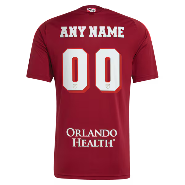 Orlando City SC Soccer Intl 2026 Archive Replica Custom Jersey - Red