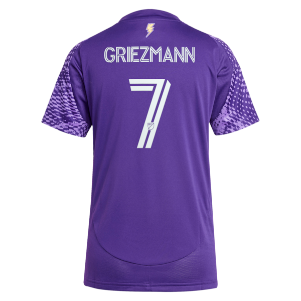 Soccer Intl Antoine Griezmann Orlando City SC Women's 2025 Perfect Storm Replica Jersey Purple