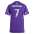 Adidas Antoine Griezmann Orlando City SC Women's 2025 Perfect Storm Replica Jersey Purple