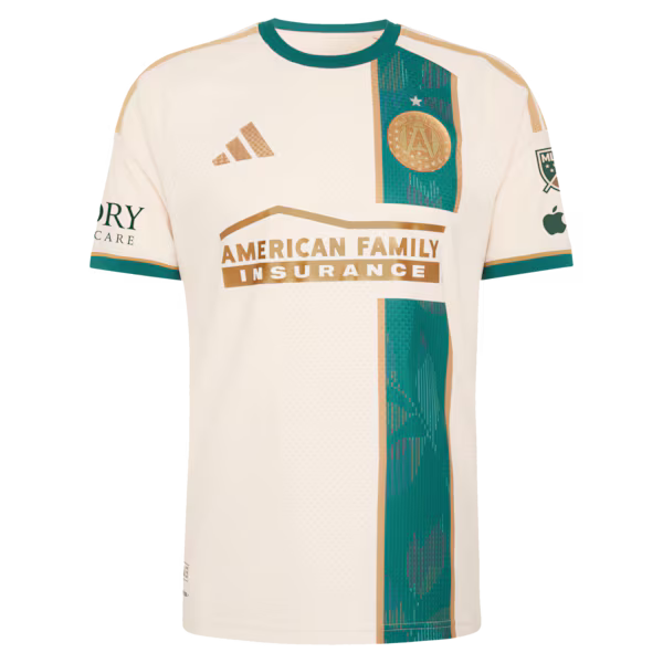 Breel Embolo Atlanta United FC Soccer Intl 2026 Spirit of '96 On-Field Authentic Patch Jersey - Tan