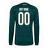 Real Madrid Soccer Intl 2026/27 Away Replica Custom Long Sleeve Jersey - Green