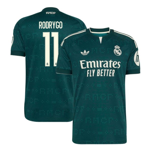 Rodrygo Real Madrid Soccer Intl 2026/27 Away Replica Jersey - Green