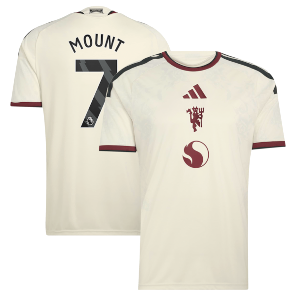 Mason Mount Manchester United Soccer Intl 2026/27 Third Replica Jersey - Cream