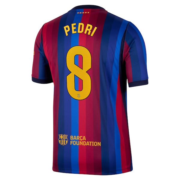 Soccer Intl Pedri Barcelona 2026/27 Home Stadium Replica Jersey Red