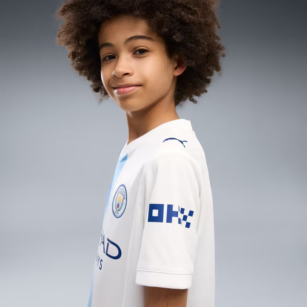 Manchester City Soccer Intl Youth 2026/27 Third Replica Jersey - White
