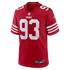 Gracen Halton San Francisco 49ers Soccer Intl Team Game Jersey - Scarlet
