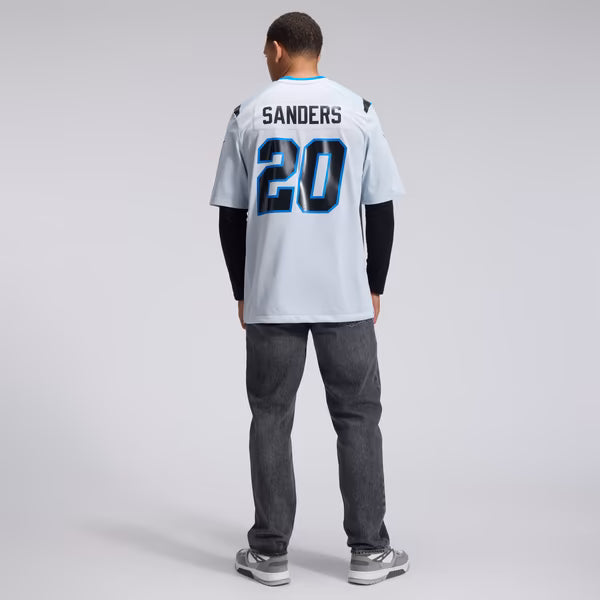 Barry Sanders Detroit Lions Soccer Intl 2026 Rivalries Collection Game Jersey - Silver