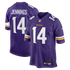 Jauan Jennings Minnesota Vikings Soccer Intl Team Game Jersey - Purple