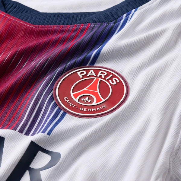 Khvicha Kvaratskhelia Paris Saint-Germain Soccer Intl 2026/27 Away Match Authentic Jersey - White
