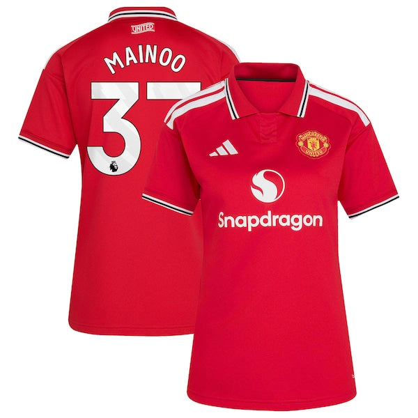 Soccer Intl Kobbie Mainoo Manchester United 2026/27 Home Stadium Replica Jersey Red