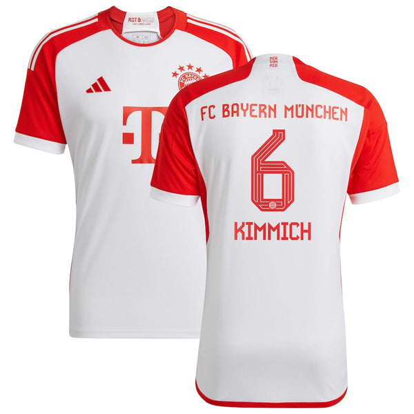 Joshua Kimmich Bayern Munich  2023/24 Home Jersey - White