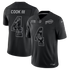 James Cook III Buffalo Bills Soccer Intl 2026 Salute to Service Stitched Limited Jersey - Black