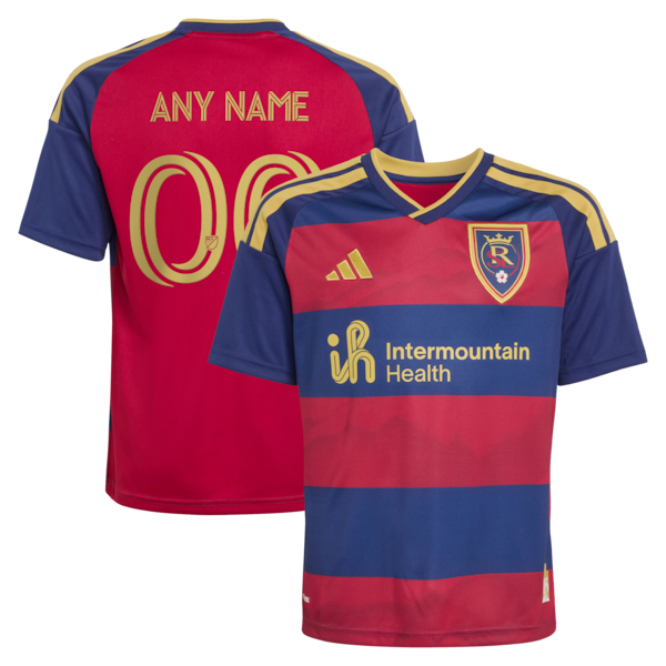 Soccer Intl Real Salt Lake Youth 2026 The Switchback Replica Custom Jersey Red