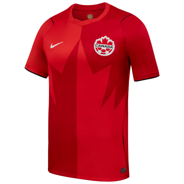 Canada Soccer Soccer Intl 2026 Home Stadium Replica Jersey - Red