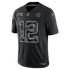 Roger Staubach Dallas Cowboys Soccer Intl 2026 Salute to Service Retired Player Stitched Limited Jersey - Black