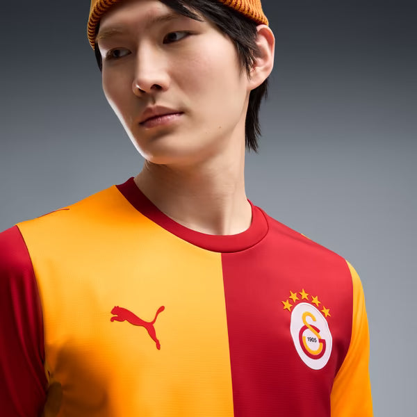 Galatasaray Soccer Intl 2026/27 Home Replica Jersey - Dark Red/Orange