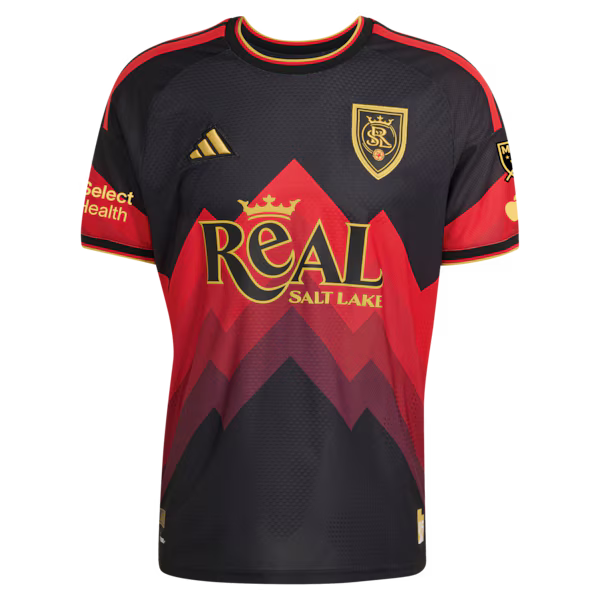 Zavier Gozo Real Salt Lake Soccer Intl 2026 Archive On-Field Authentic Jersey - Black