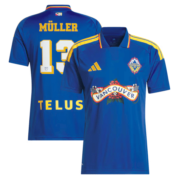 Thomas Müller Vancouver Whitecaps FC Soccer Intl 2026 Archive Replica Jersey - Royal
