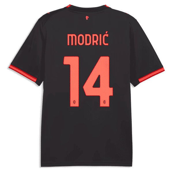 Luka Modrić AC Milan Soccer Intl 2026/27 Third Replica Jersey - Gray