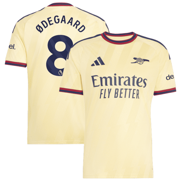 Martin Ødegaard Arsenal Soccer Intl 2026/27 Third Replica Jersey - Yellow